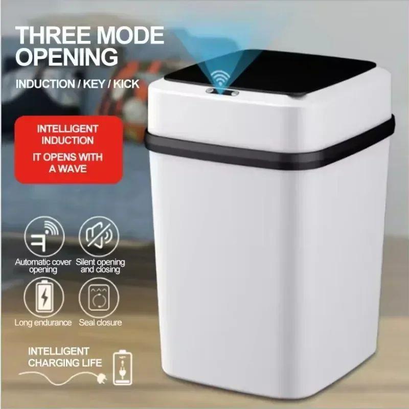 Smart Trashbin 13L Recycling Trash Can Automatic Sensor Dust