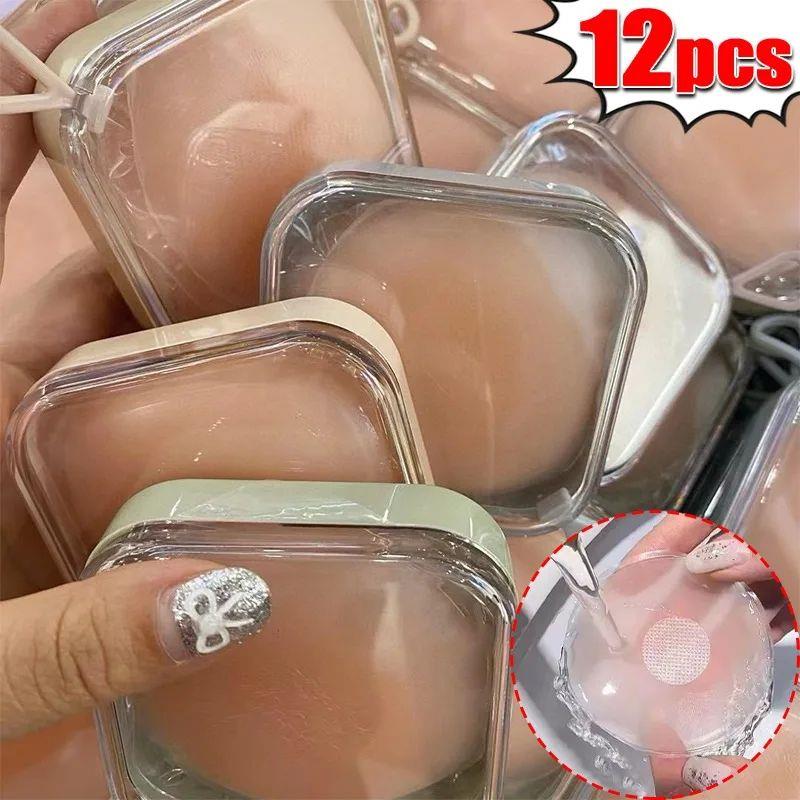 Silicone Nipple Cover Women Reusable Breast Lingerie Bra Sti