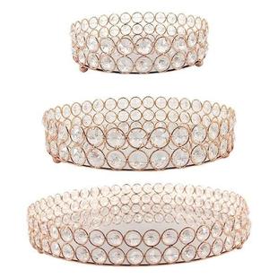 Vintage Style Mirror Vanity Tray Serving Tray Dish for