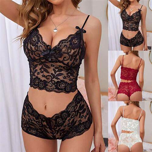 Sexy Lingerie Shorts Lace Vest Camisole Tube бельё