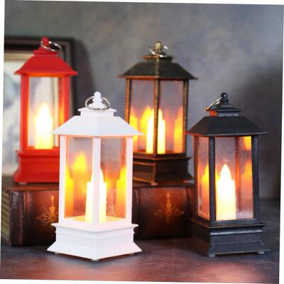 Christmas Halloween Small Wind Lights Led Luminous Candlesti