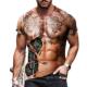 Funny Muscular Men& Men Fashion Shirt 39;s Printing