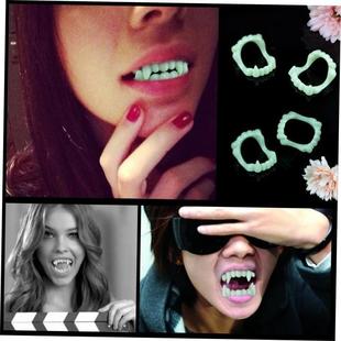 Fake Vampire For 10PCS Decoration Halloween Party Teeth