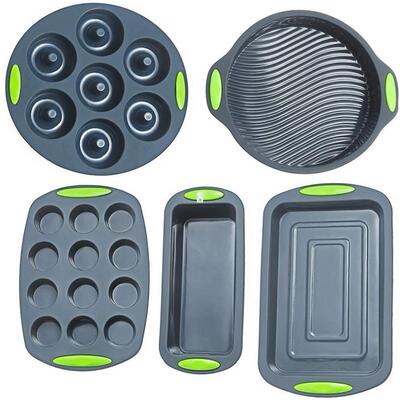 Silicon Bakeware Cake Mold Grade Baking Pans Round Cake Cupc