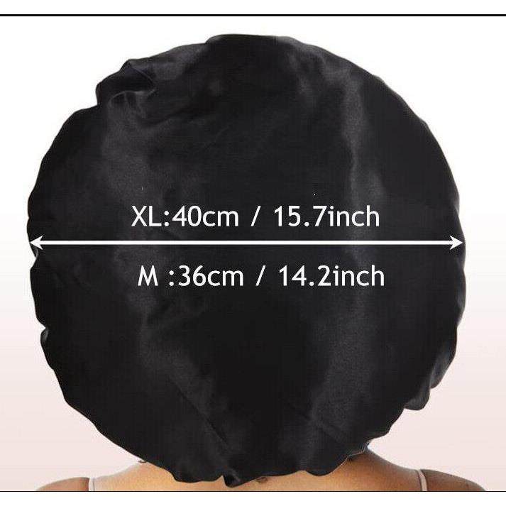 Women Long Hair Care Satin Bonnet Sleep Hat Cap Night Caps
