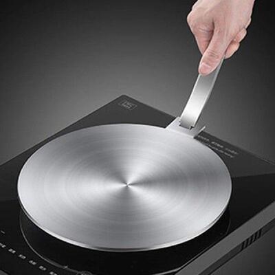 Stainless Steel Electric Stovetop Heat Plate Uniform Heat