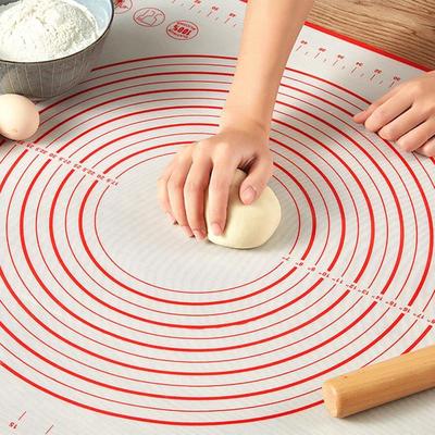 Kneading Dough Mat Silicone Baking Mat Pizza Cake Dough Make