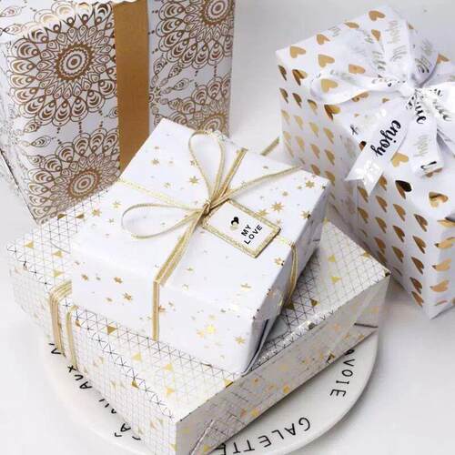 gift wrapping paper roll present wrapper大尺寸礼物包装纸高级