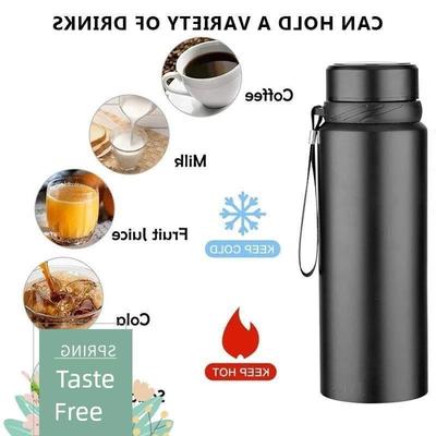 1L Thermal Water Bottle Keep Cold and Hot Water Bottle for W