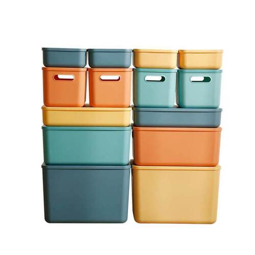 home plastic storage box clothes organizer large, medium收纳