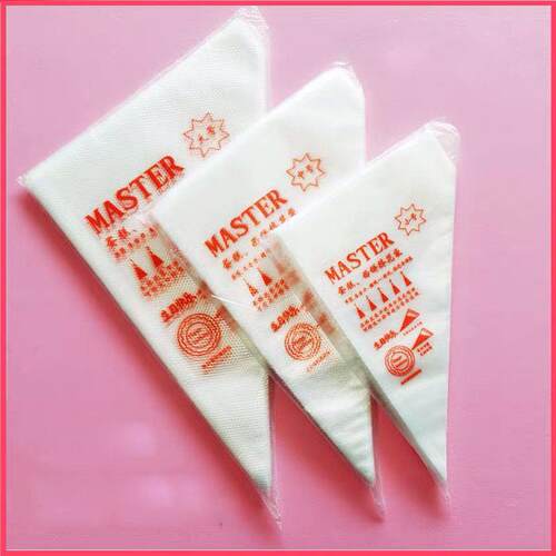 100PCS Disposable Pastry Bag Cake Cream Baking Piping Bag