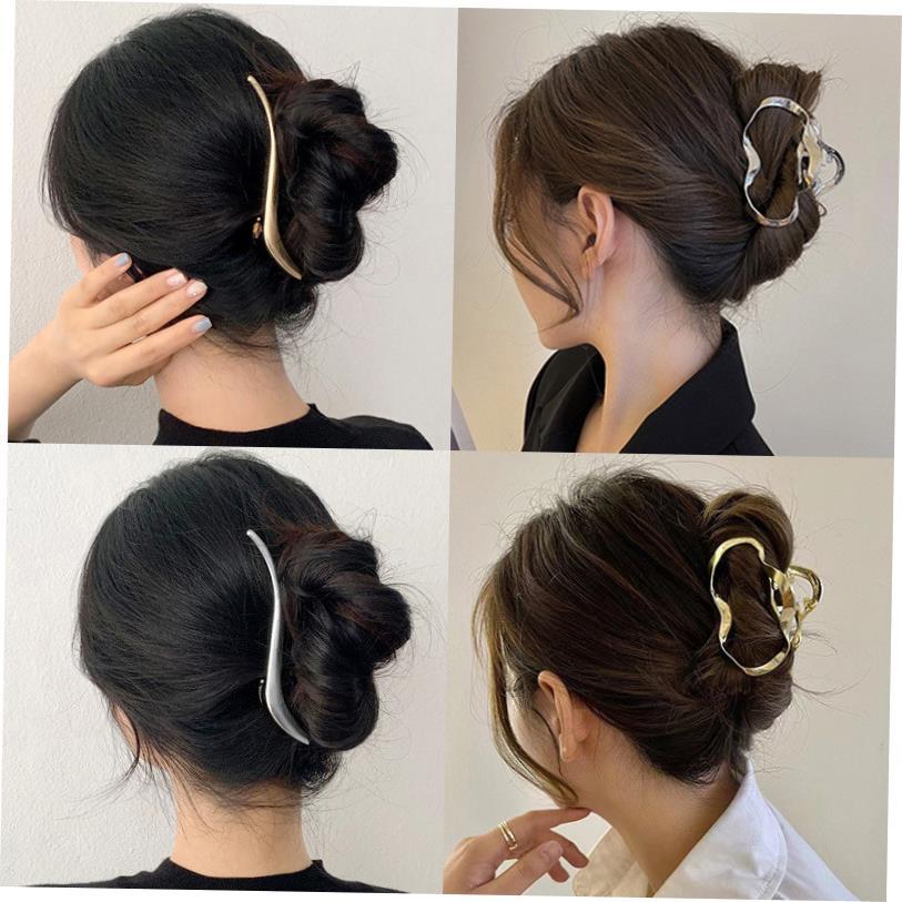 Women Girls Korean Hair Clips Ponytail Clip Hair Accessories