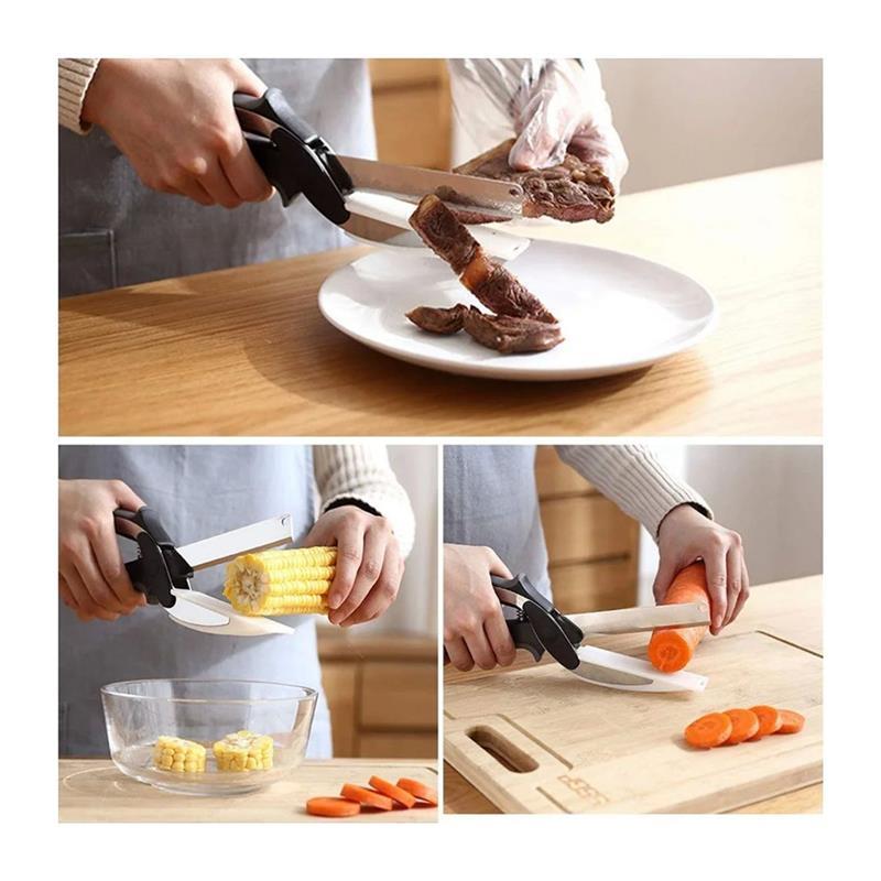 Dobeli Separable Stainless Steel Barbecue Steak Cutting Shea