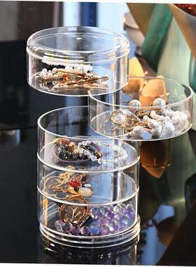 360 Degree Rotating Cosmetic Storage Box Makeup Organizer