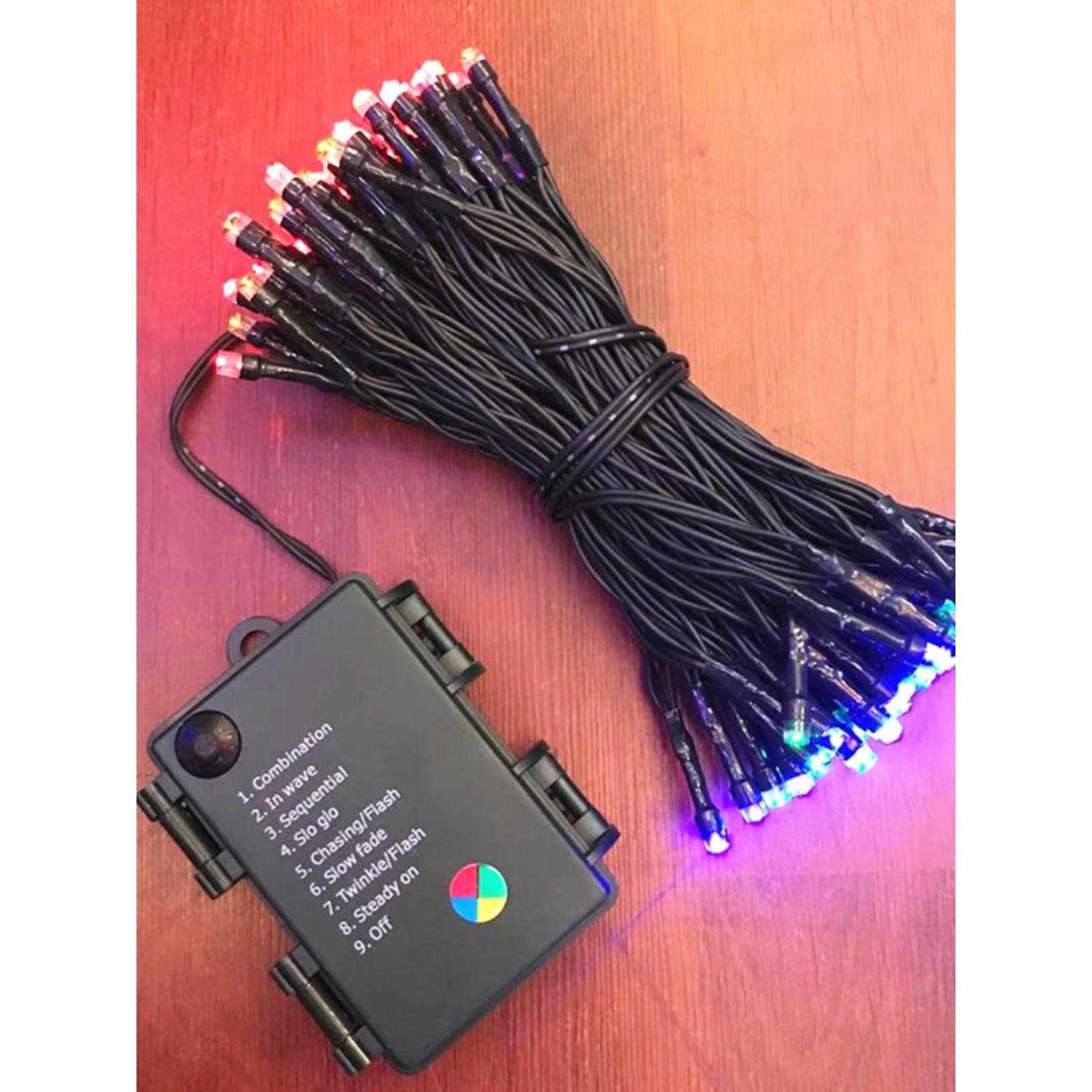 圣诞树Christmas tree atmosphere lights and colored lights