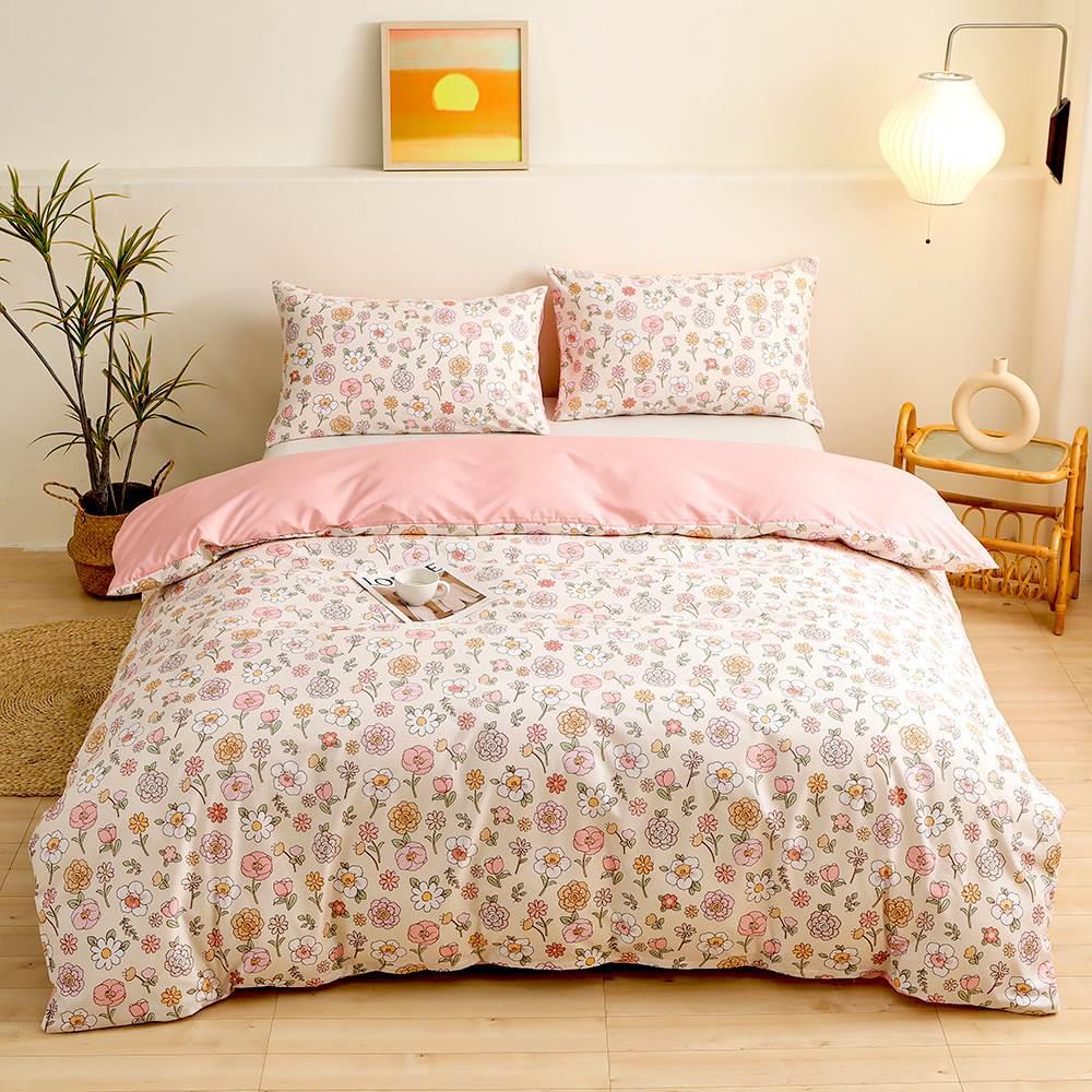 soft bed fitted sheet pillow case quilt cover 被套 床笠 枕套