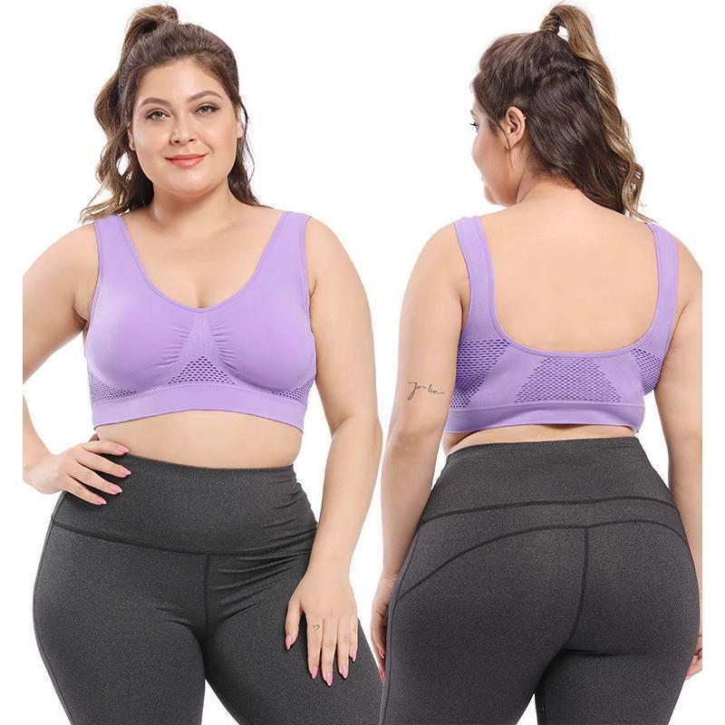 S-6XL大码瑜伽运动文胸内衣Plus-size yoga sports bra underwear