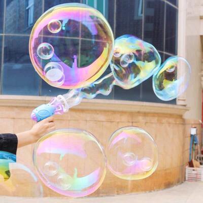 electric bubble machine children bubble gun toy bubble wate