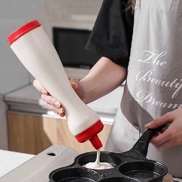 Pancake Dispenser For Pancakes Hand-cranked Batter Mixing