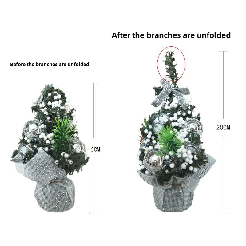 Christmas Ornament Tree 20cm Mini decorative tree 圣诞树