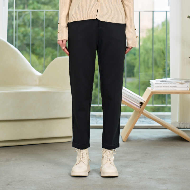 自然腰通勤PATAVINITY长裤