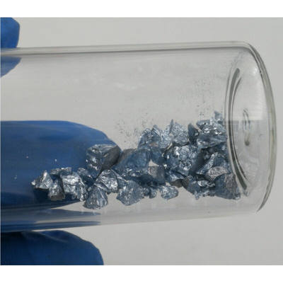 迷人蓝金蓝色K金合金金属间化合物元素收藏B1-0.4083g|