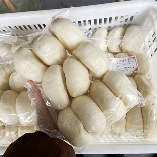 馒头手工衢州特产龙游小吃葱花馒头胚早餐过年传统的酒酿白馒头