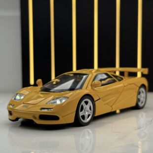 【DZ093】众源兴合金车模1:32迈凯伦F1跑车声光回力玩具车音效模