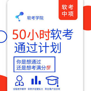 2025软考 中级系统集成项目管理工程师 VIP至尊班 全程监督导学