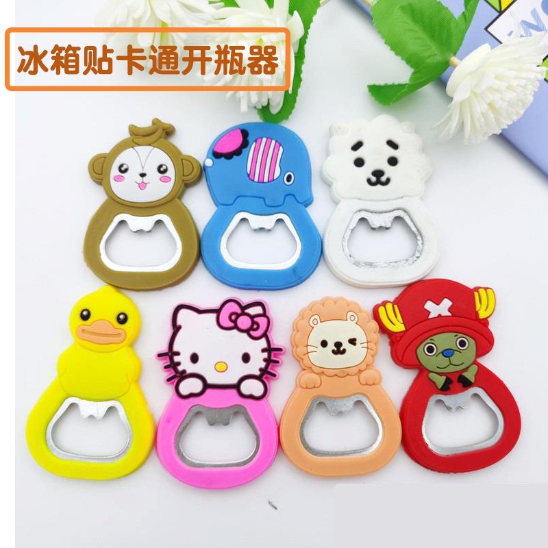 冰箱贴卡通开瓶器*1