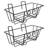 Holder Feeder Pcs Stand Bird Flower Planter Fence Balcony