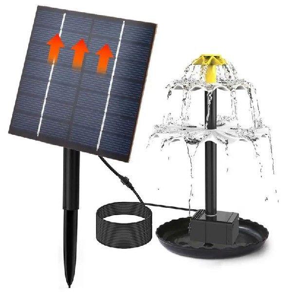 Solar Floating Water Fountain Bird Bath Fountain Pump Pond