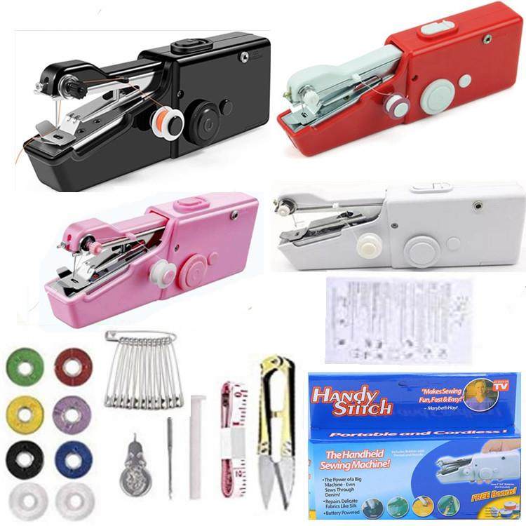 Hand Held Electric MINI Sewing Machine Household Stitch Clot