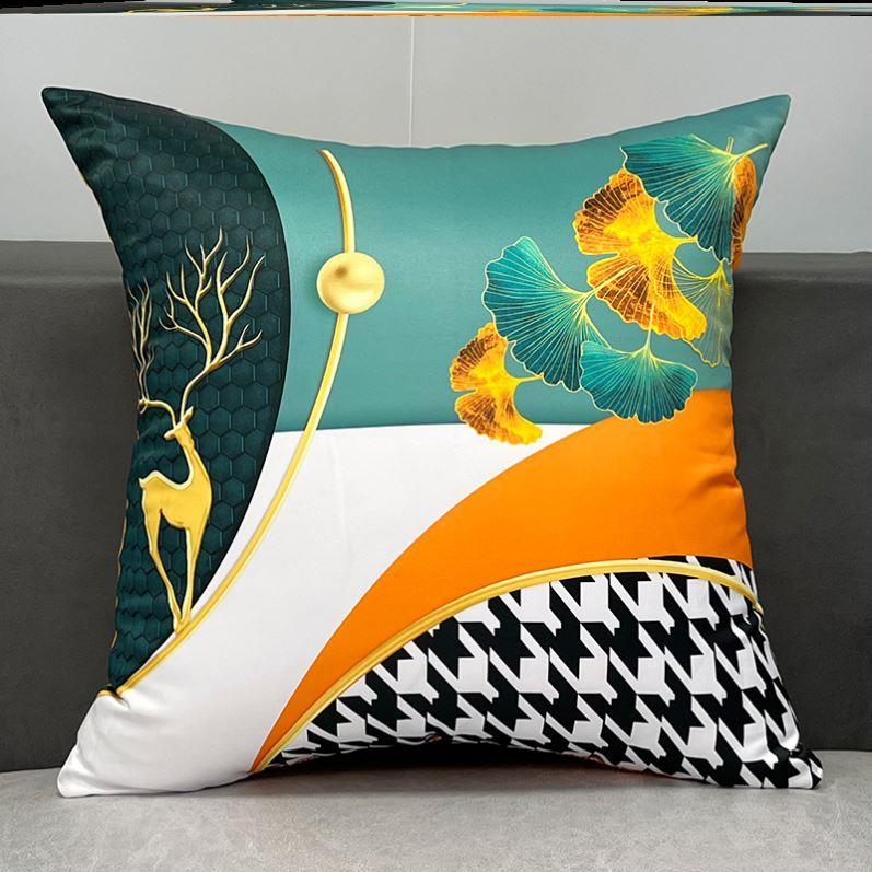 Pillow case cover pillow cushion backrest without core