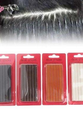 12pcs Keratin Glue Sticks Fusion Glue Non Slip Bonds Hair