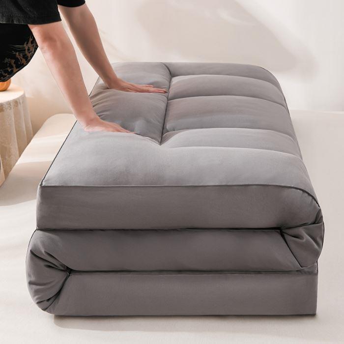 10cm thick soft bed mattress folding mattress topper pad