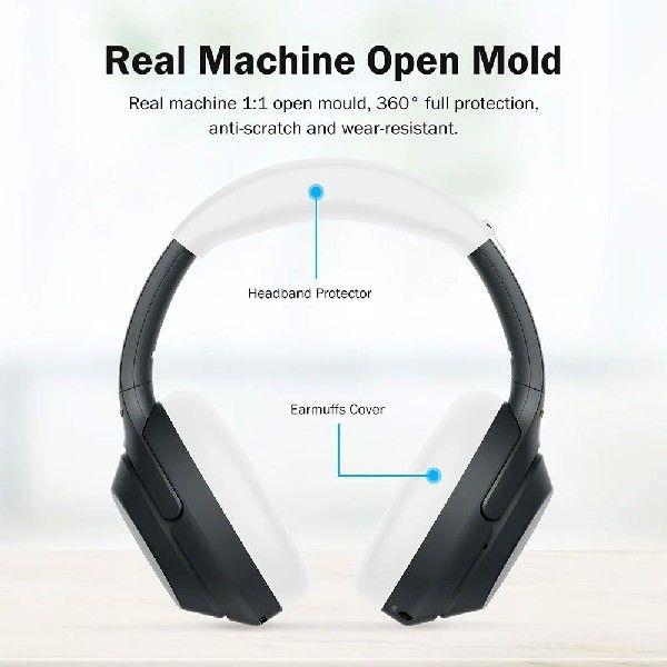 Silicone Ear Pads Cushion Cover Soft Earphone Protector