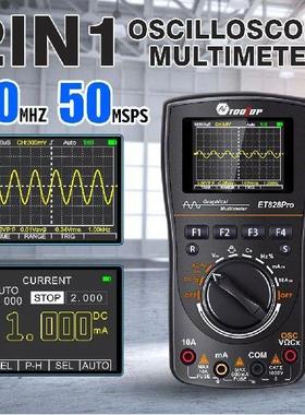ET828Pro Graphical Multimeter 2.4inch Color Display Voltage
