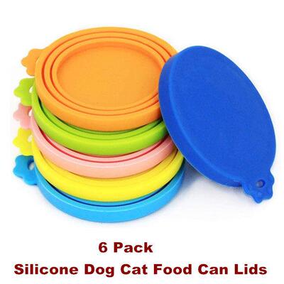 Pet Food Can Cover Silicone Can Lids for Dog and Cat Food