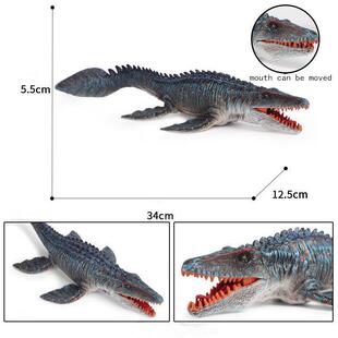 Dinosaur Model Realistic Figures Lifelike Mosasaurus Dinosau