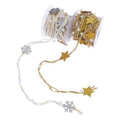 5M Christmas Tree Decoration Ribbon For Tree Pentagram