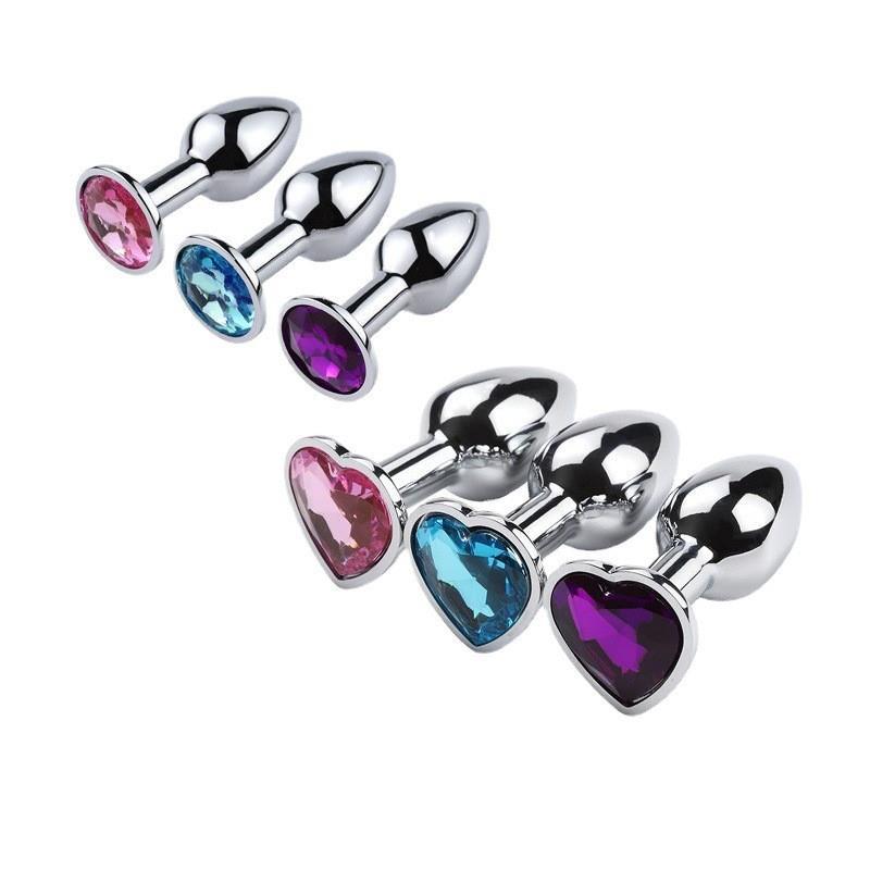 Metal Anal plug butt plug Sex Toys Butt Toys For Women/Men/C