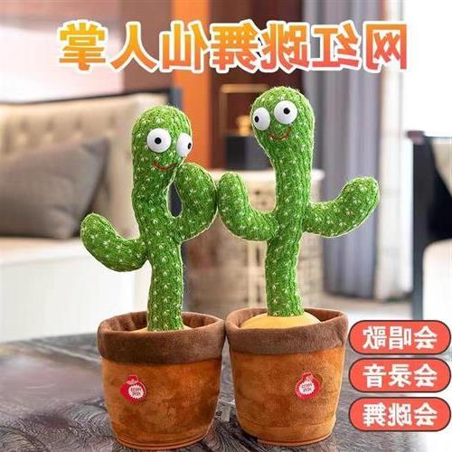 Talking cactus toys, children