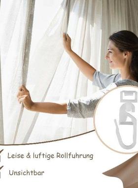 100pack/lot Non-clogging Waterproof Window Curtain Sliders