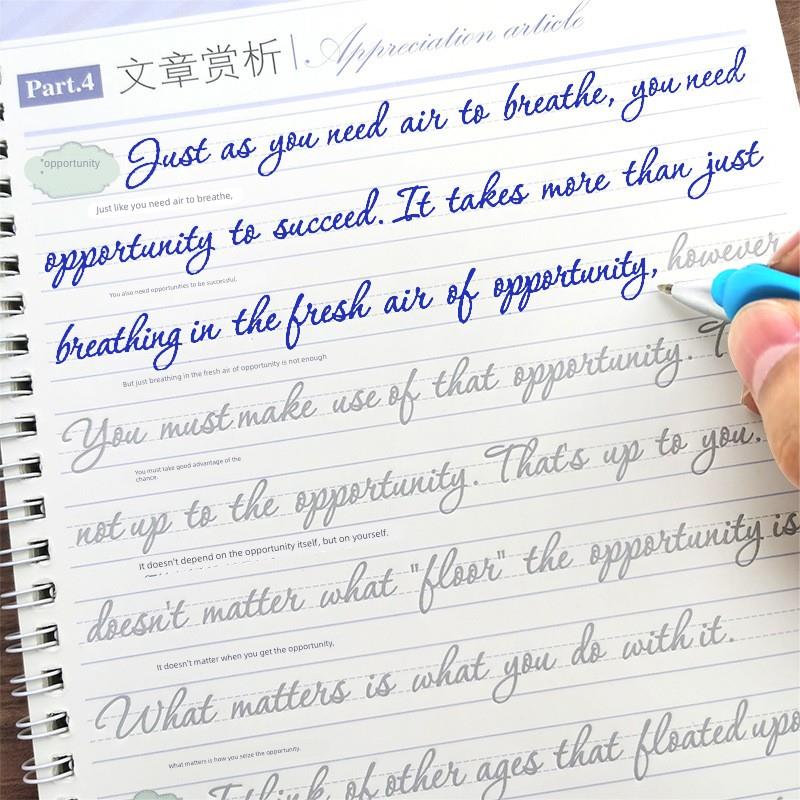 english cursive writing Practice calligraphy Writing英语练字