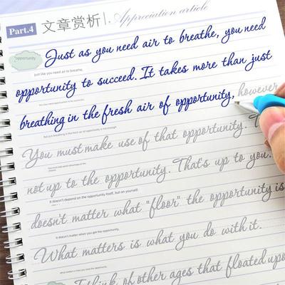 english cursive writing Practice calligraphy Writing英语练字