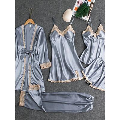 Sleepwear sexy suspender sleepwear thin home clothing 睡衣女