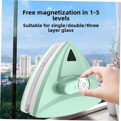 Double Side Magnetic Window Cleaner Brush Wash Glass Wiper