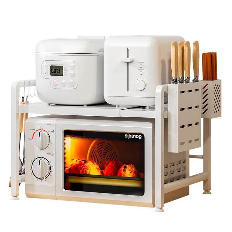 toaster tray stand microwave oven rack Kitchen shelf微波炉架