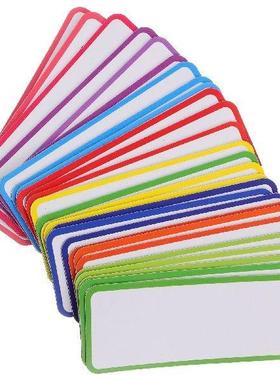 27pcs Fridge Magnet Memo Tags Handwritten Dry Erase Labels